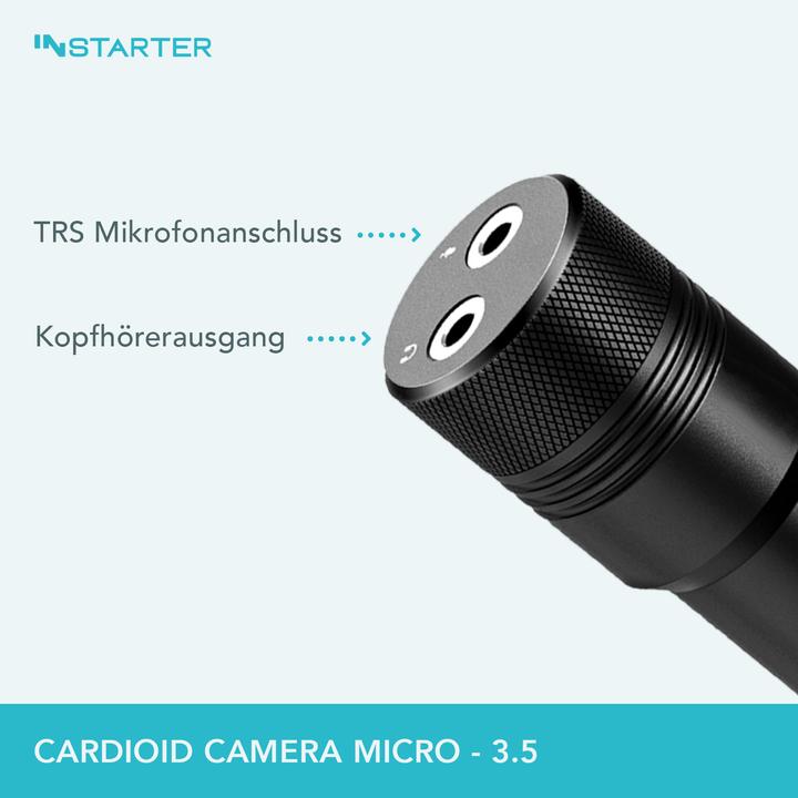 Image du produit Wiltec Cardioïde Caméra Micro - 3,5