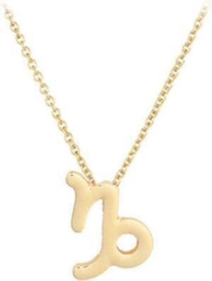 JVD - Gold-plated Capricorn pendant necklace SVLN0195XH2GOKO