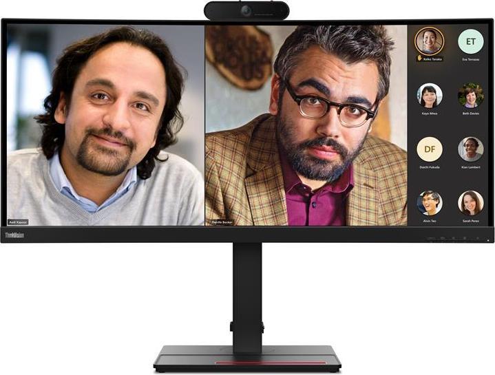 Actual product image Lenovo ThinkVision P34w-20 (3440 x 1440 pixels, 34.14")