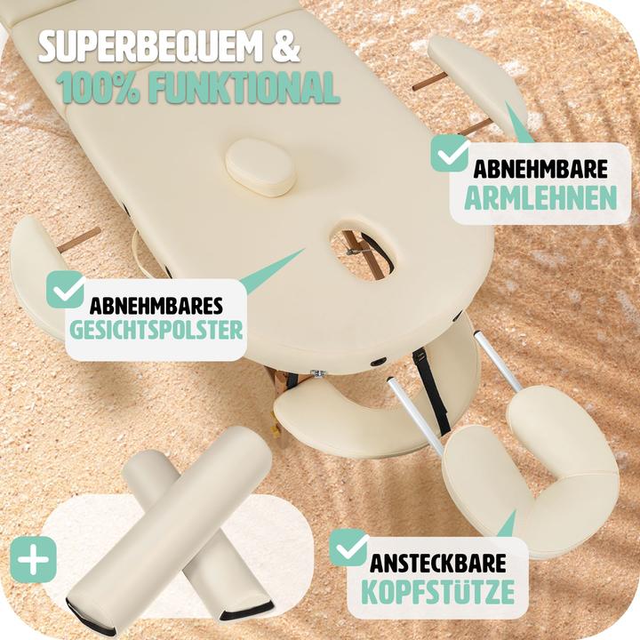 Produktbild tectake Massageliege oval