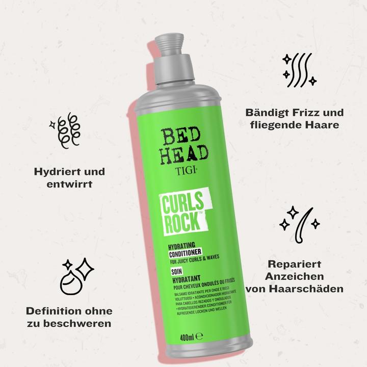 Produktbild Tigi BED HEAD Curls Rock Hydrating Conditioner (400 ml)