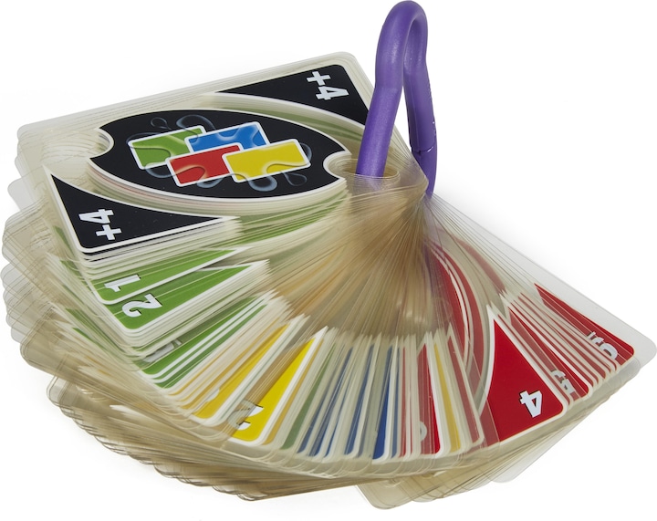 Actual product image Mattel Games Uno H2O To Go Card Game (German)