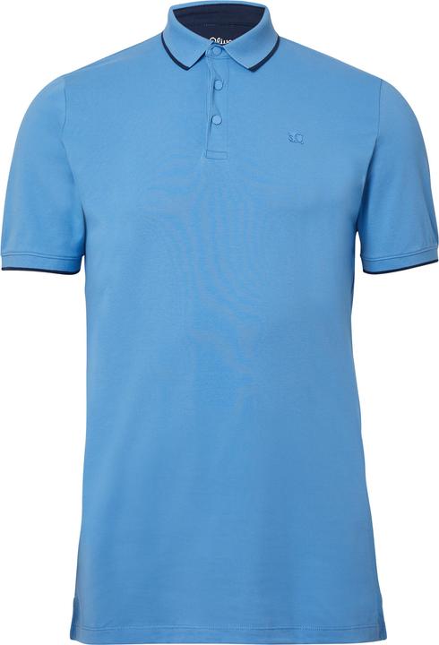 Image du produit S.Oliver Polo-Shirt Sportives Piqué-Poloshirt mit Kontrast-Details (XXL)