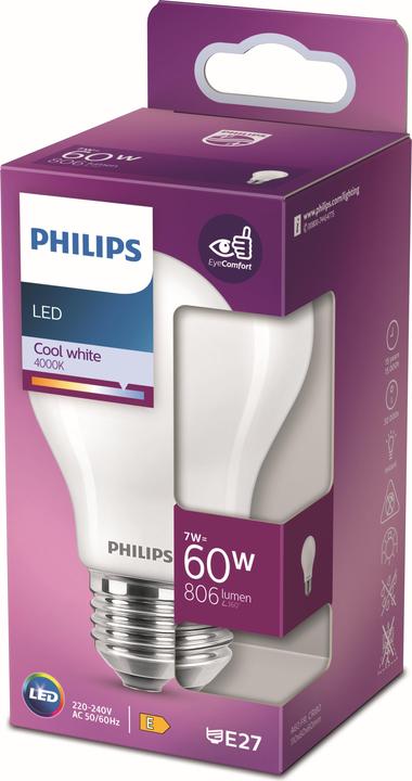 Produktbild Philips Lampe (E27, 7 W, 806 lm, 1 x, E)