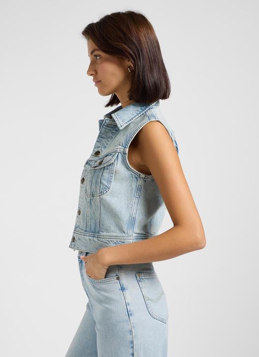 Actual product image Lee Jeansjacke Cropped Rider Vest (XS)