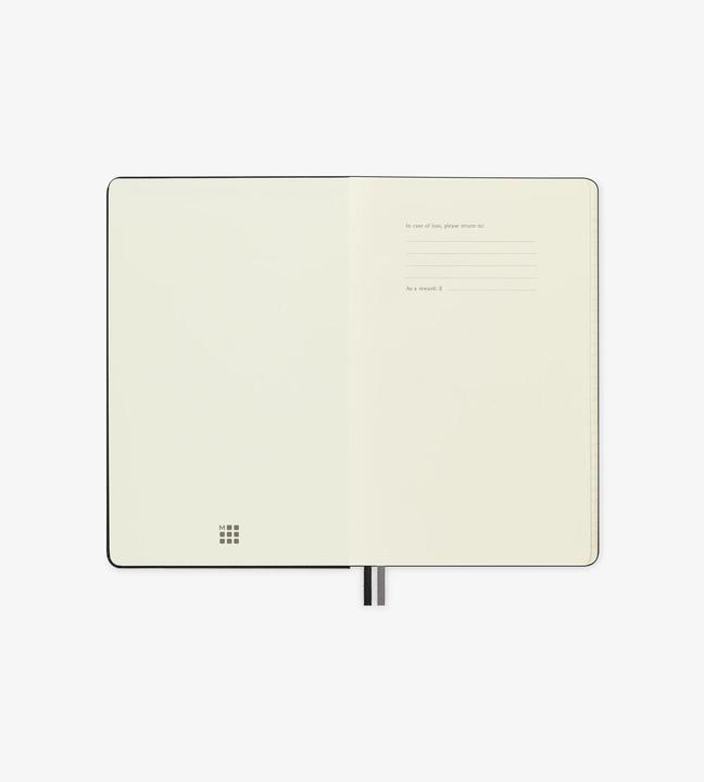 Actual product image Moleskine Notebook classic (A5, Lined, Hardcover)