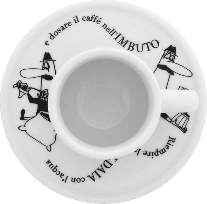 Produktbild Bialetti Y0TZ033 Set 4 Mokatassen Carosello (50 ml, 4 x)