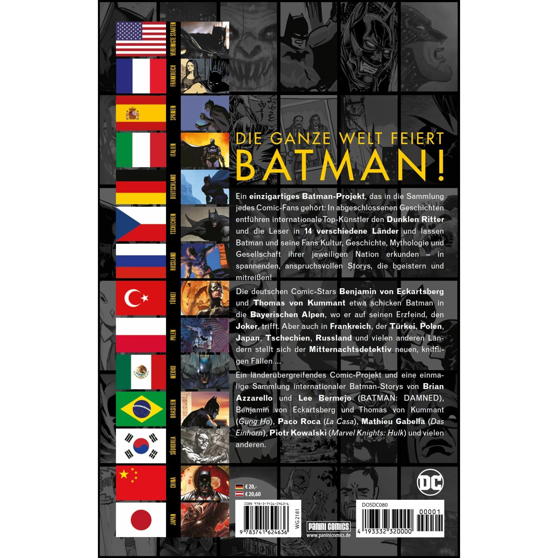 Thumbnail - Batman: The World, Belletristik von Brian Azzarello, Lee Bermejo, Benjamin von Eckartsberg