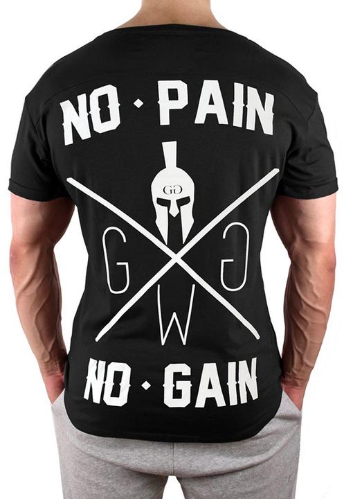 Actual product image Gym Generation No Pain No Gain Black (S)