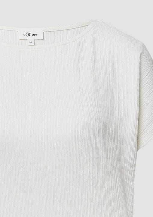 Produktbild S.Oliver T-Shirt Strukturiertes T-Shirt im Relaxed Fit (44)