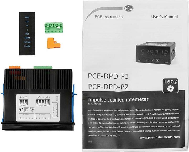 Actual product image PCE Instruments Installation display