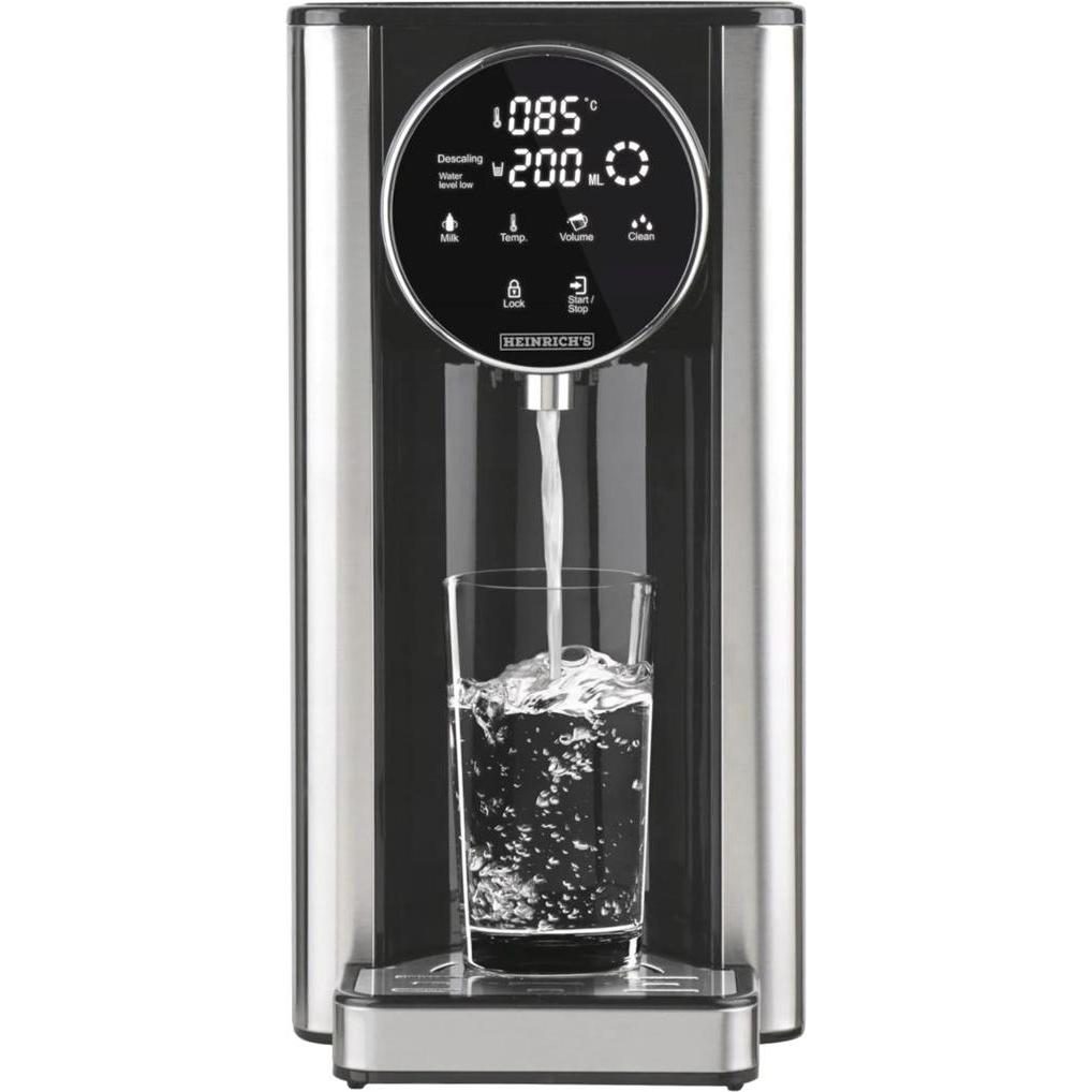 Thumbnail - Heinrichs HWS 8731 - Design Heetwaterdispenser - Luxe Waterkoker, Getränkespender, Schwarz