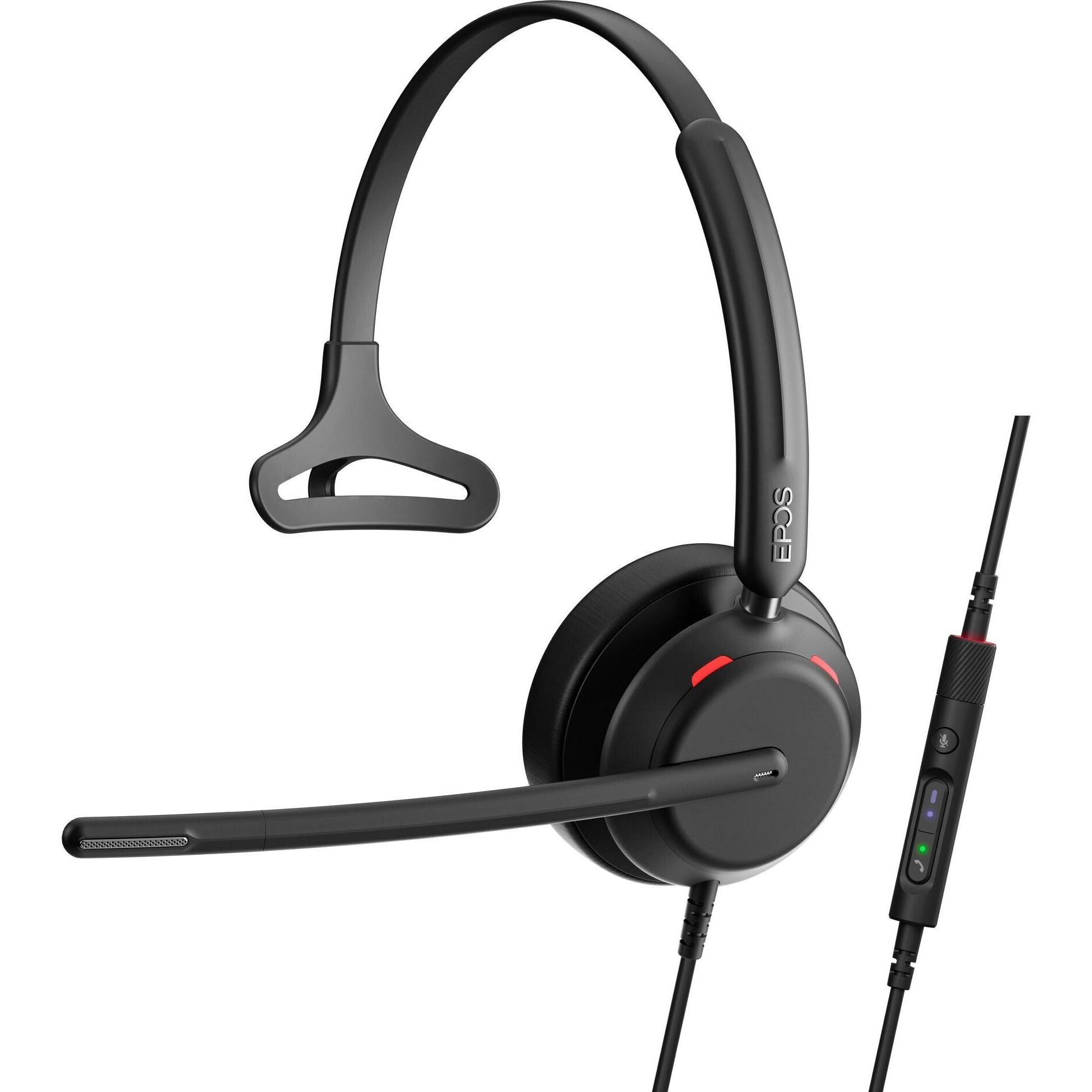 EPOS IMPACT 730T (Kabelgebunden, USB-C), Office Headset, Schwarz