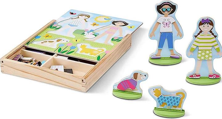 Produktbild Melissa & Doug Magnetic Dress Up - Friends and Pets