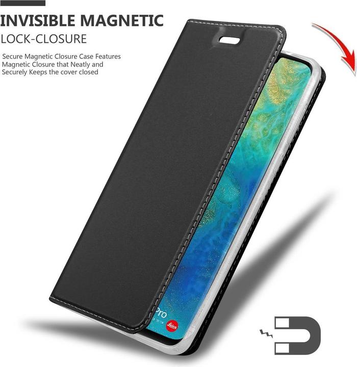 Actual product image Cadorabo Book Classy Style Cover (Mate 20 Pro)
