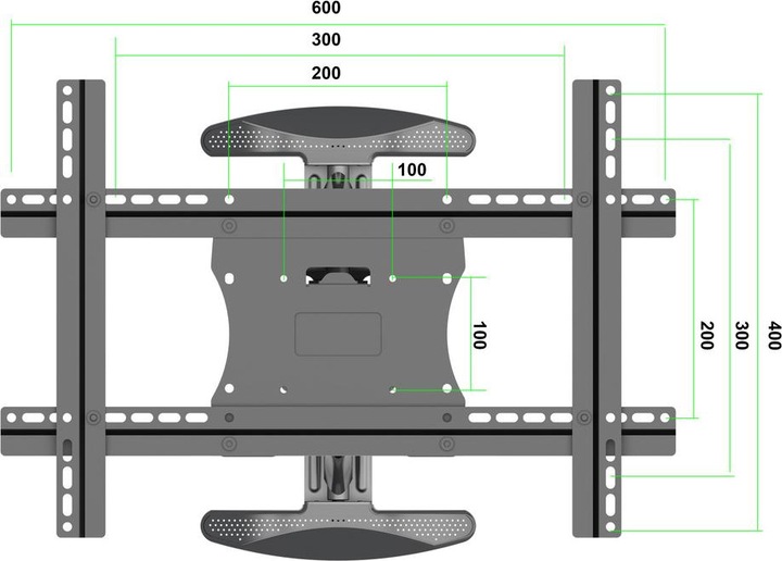 Produktbild Multibrackets Vesa Adapter für 40 "-63 ", Tragkraft 45 kg (Wand, 63", 45 kg)
