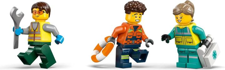 Image du produit LEGO Kombinationsset mit Flugzeug, Wartungsfahrzeug und Luftkissenboot (60505, LEGO City)