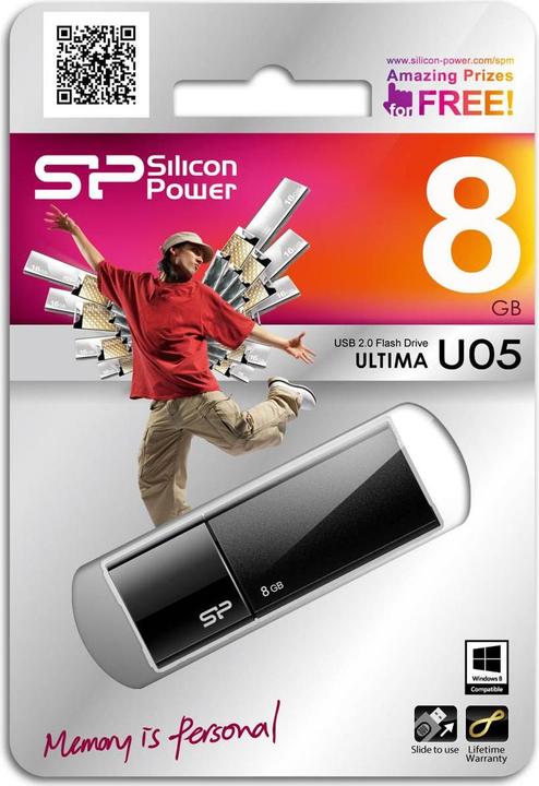 Produktbild Silicon Power Ultima U05 - USB-Flash-Laufwerk (8 GB, USB-A)