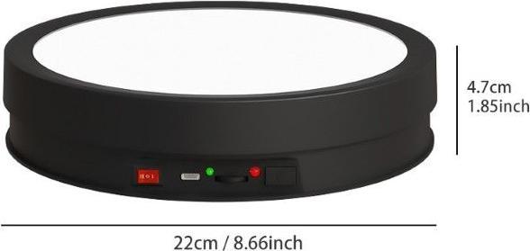 Produktbild MU Classic 360° Elektrischer LED Drehteller (Weiteres Zubehör)