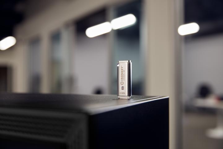 Image du produit Kingston IronKey Locker+ 50 (128 Go, USB-A)