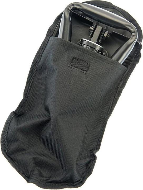 Actual product image S E Premium Quality Black Tri-Fold Serrated Shovel W/Carrying Case