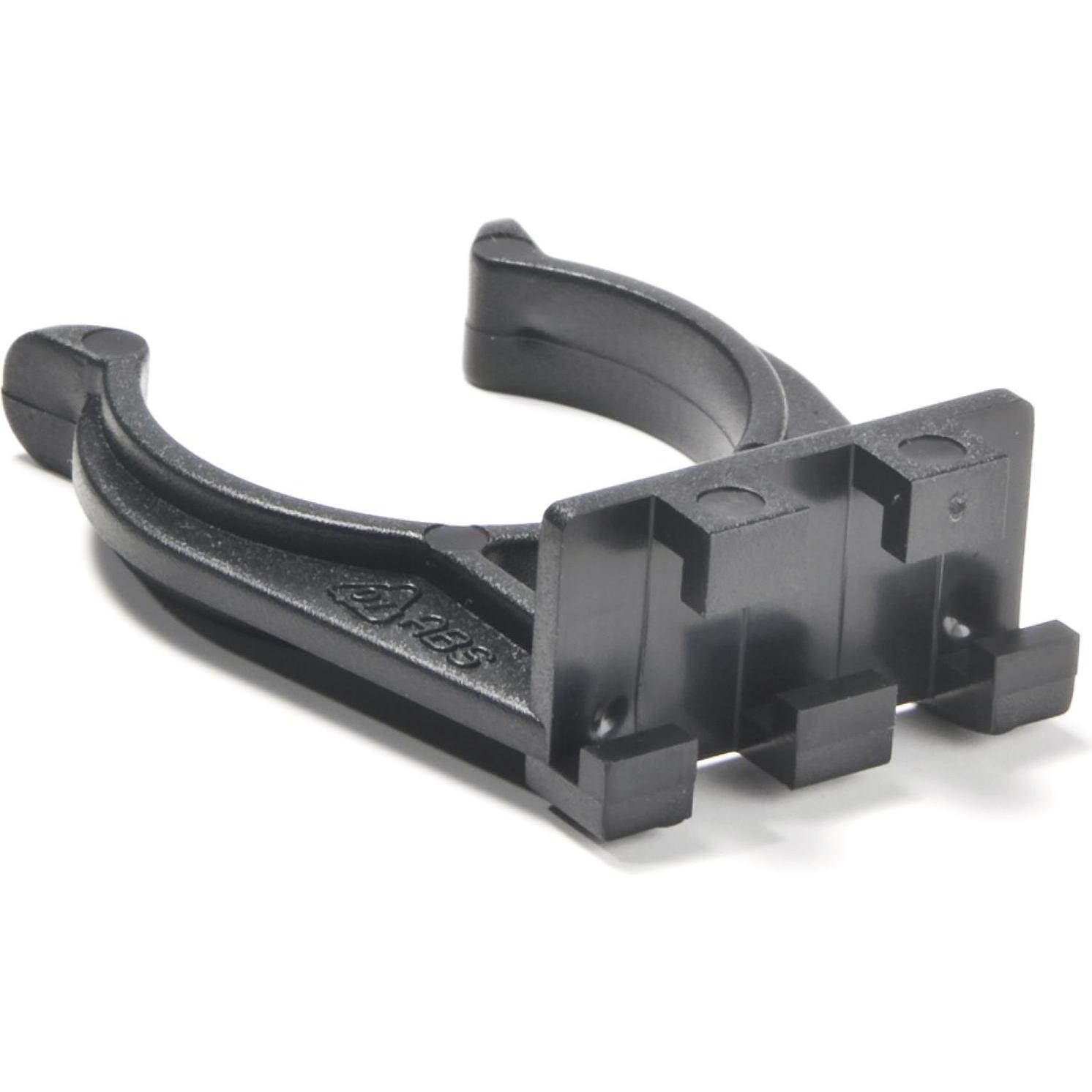 Camar, Möbelgleiter + Schutzpuffer, Unico Sockelblenden Clip, Sockelfuss Blende aus Kunststoff schwarz (1 Stück)