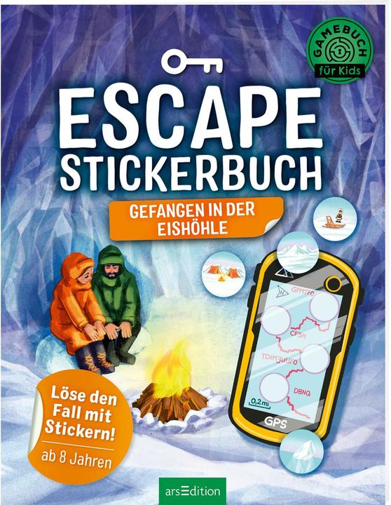 Image du produit Livre d'autocollants Escape - Pris au piège dans la grotte de glace