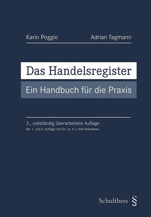 Immagine prodotto Das Handelsregister (Tedesco, Adrian Tagmann, Karin Poggio, 2024)