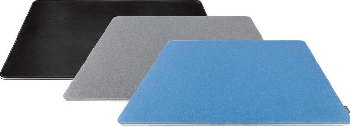 Image du produit Sigel Sous-main Eyestyle, bleu frais-anthracite, couche intermédiaire et coutures blanches, PET recyclé, P (45 x 60 cm)