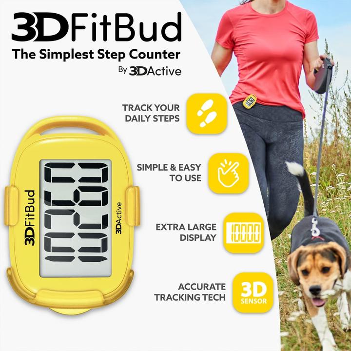 Actual product image 3DActive Pedometer
