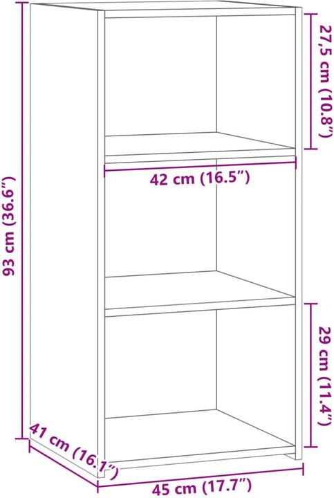 Immagine prodotto VidaXL Credenza (45 x 41 x 93 cm)