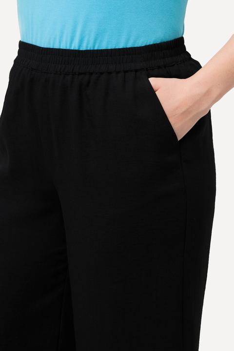 Actual product image Ulla Popken Wide Leg Elastic Waist Culotte (42)