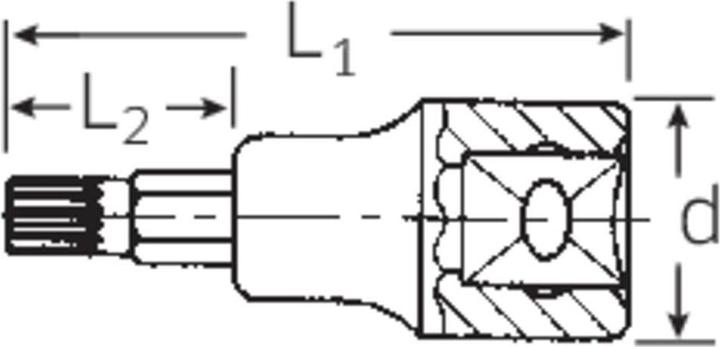 Image du produit Stahlwille Dent intérieure (XZN)