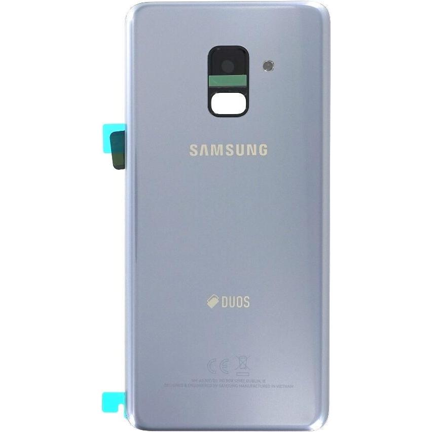 Samsung Galaxy A8 (2018) A530F DUOS Rückseite Cover Orchideengrau (Galaxy A8 Duos), Mobilgerät Ersatzteile, Grau