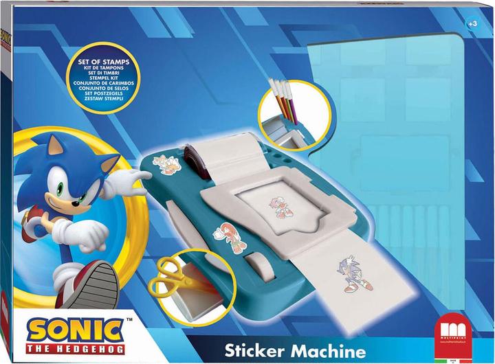 Actual product image Multiprint Sonic sticker machine set
