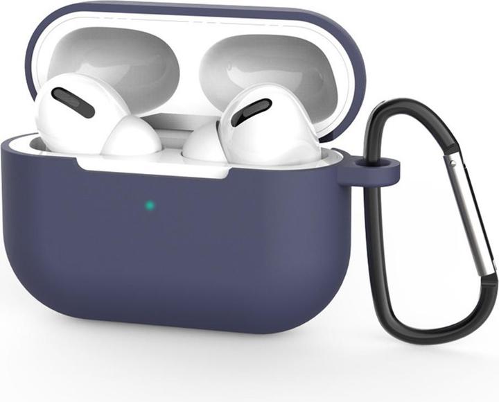 Techsuit - Silicone Case - for AirPods Pro 3, Smooth Ultrathin Material - Navy Blue