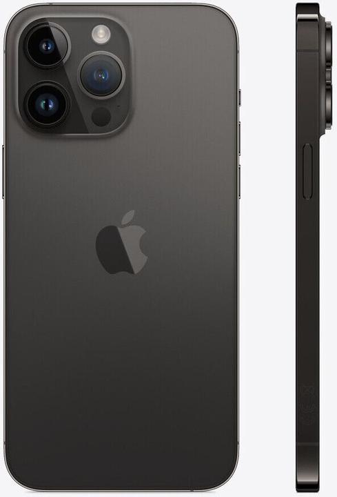 Produktbild Re!commerce iPhone 14 Pro Max (128 GB, Space Black, Schwarz, 6.70", 48 Mpx, SIM + eSIM, A / Wie neu)