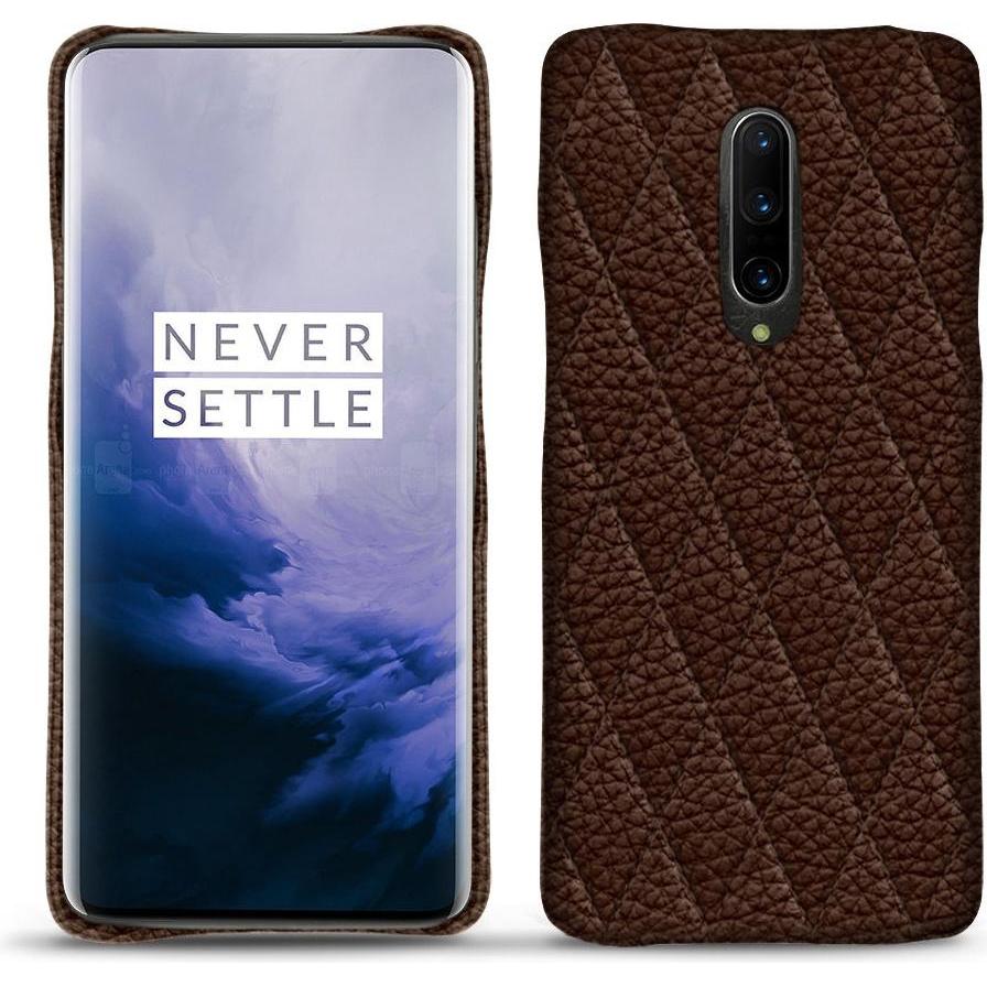 Noreve Lederschutzhülle (OnePlus 7 Pro), Smartphone Hülle, Braun