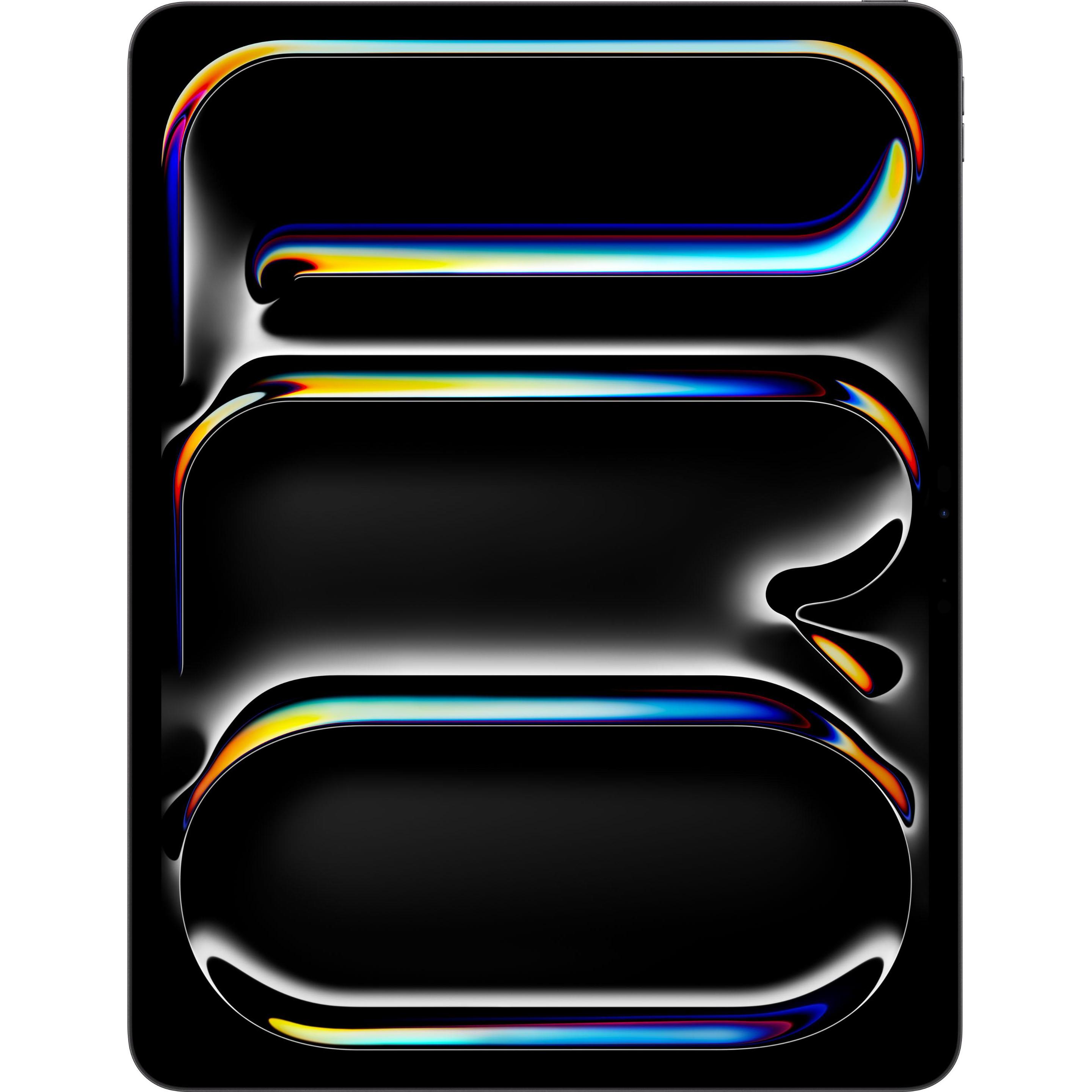 Apple iPad Pro 13 2025 (M5) (nur WLAN, 13", 2000 GB, Space Black), Tablet, Schwarz