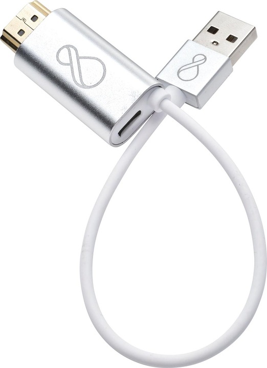 Produktbild Ochno adapter from HDMI + USB-A to USB-C 0,2m (USB-A, USB Typ-C, 4.40 cm)