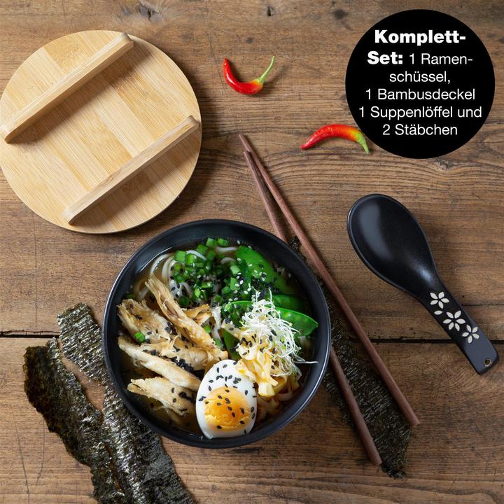 Produktbild Moritz & Moritz Schale mit Essstäbchen (15 cm, 0.60 l, 1x)