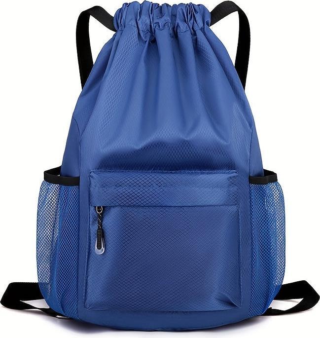 Actual product image Only-Bags.Store Drawstring training backpack, large capacity sports gym bag, waterproof travel daypack