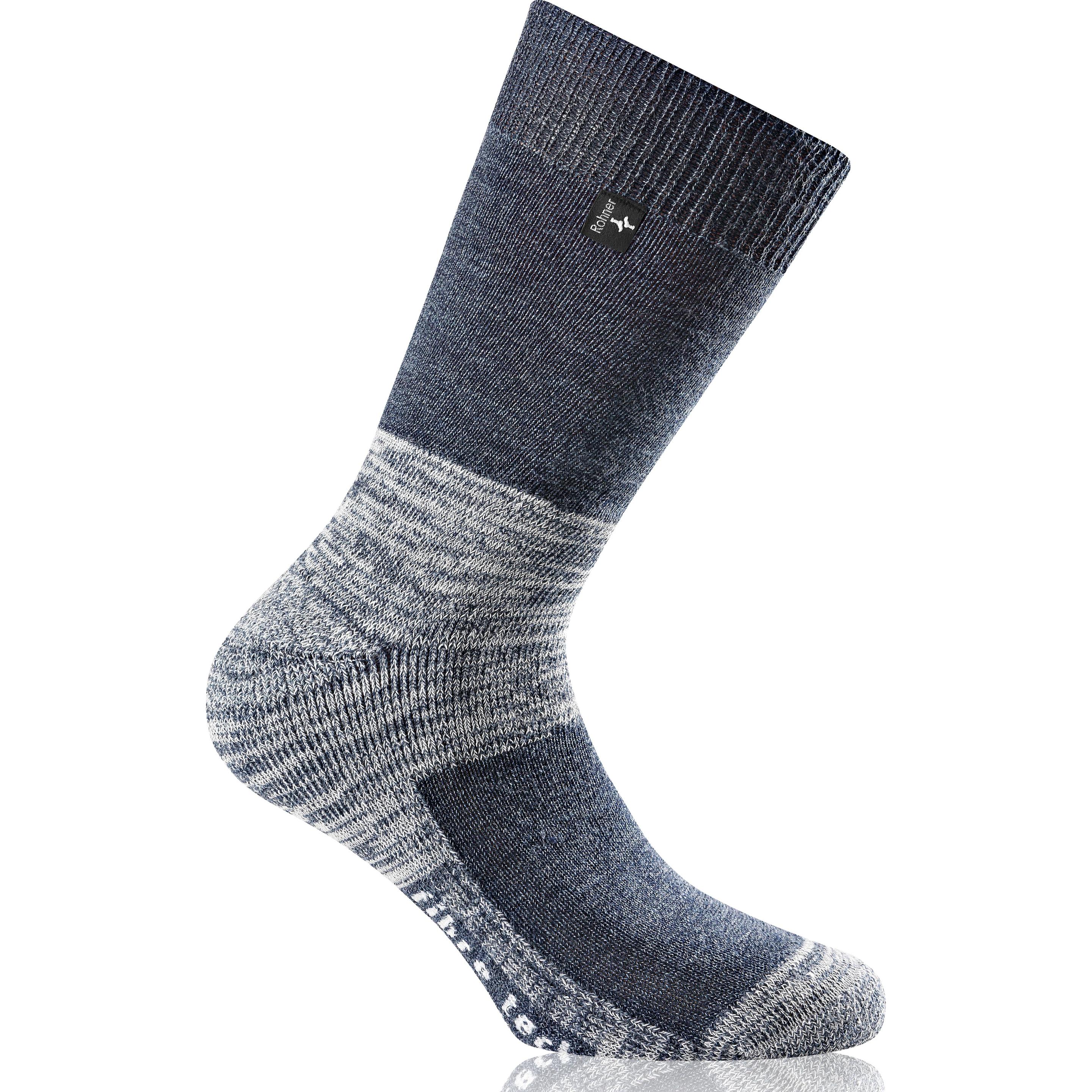 Rohner, Unisex, Sportsocken, Fibre Tech Socke (44 - 46), Blau