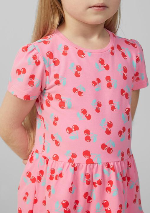Actual product image S.Oliver Kleid Ausgestelltes Stufenkleid mit Puffärmeln (98)