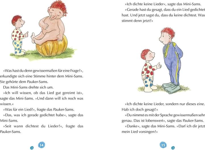 Actual product image Das Sams 12. Das Mini-Sams ist weg (German, Paul Maar, 2024)