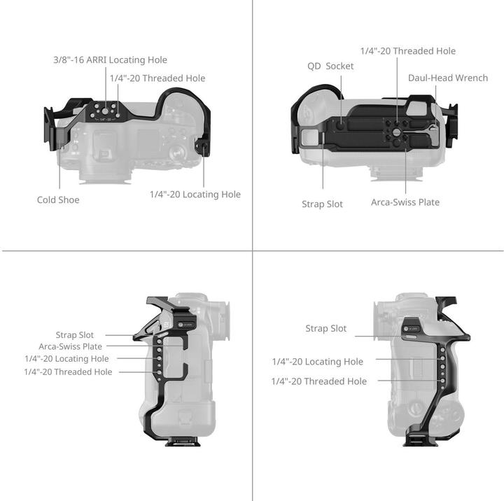 Image du produit SmallRig cage pour Canon EOS R1 - 5413 (Cage)