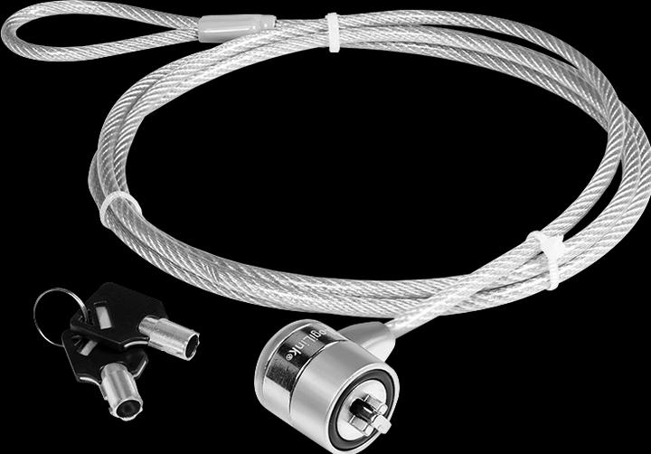 Image du produit LogiLink Antivol pour ordinateur portable avec 2 clés, protection contre le vol
