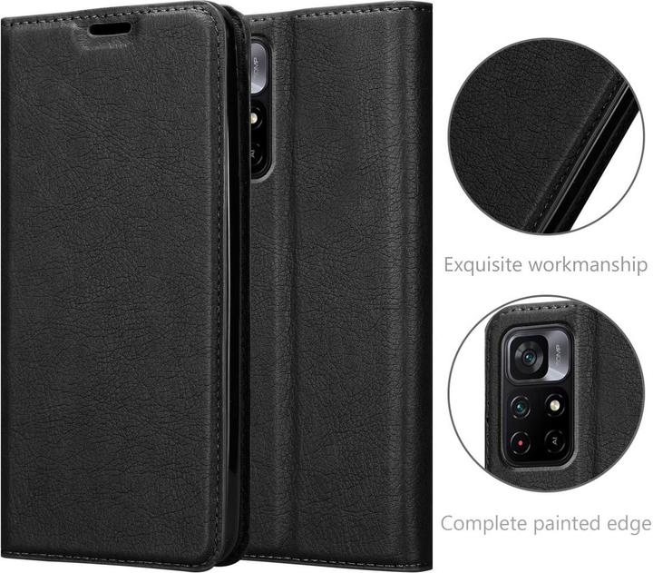 Actual product image Cadorabo Case for Xiaomi POCO M4 PRO 5G in Book Invis. Magnet Style (Xiaomi Poco M4 Pro 5G)