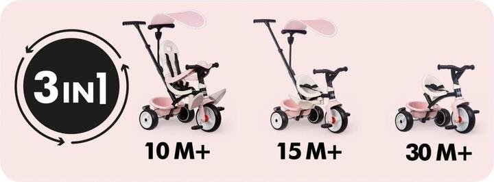 Produktbild Smoby Baby Balade Tricycle Pink