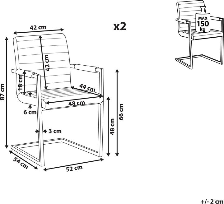 Produktbild Beliani Buford